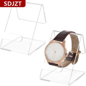 [COD] SDJZT อะคริลิคนาฬิกาดิสเพลย์ยืนใสผู้ถือนาฬิกาเครื่องประดับชั้นวางนาฬิกาเดี่ยว