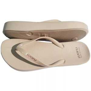 Sandal Jepit Wanita Luofu Karet Jelly Simple Elegan Korean Style Kekinian