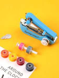 COD Mesin Jahit Tangan Mini Portable Staples Sewing Machine Serbaguna Spring Come Jahit Model