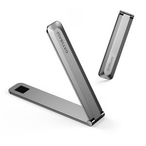 Giá đỡ điện thoại mini OATSBASF chất liệu hợp kim kẽm nam châm vô hình 90 độ có thể điều chỉnh tiện dụng