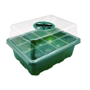 Home Plant Box Plastic Pots For Plants Seedling Tray 12-Hole Plant Seeding Box Plastic Seedling Pot