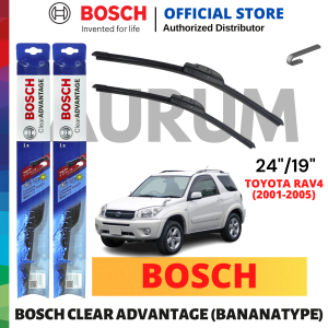 Bosch Clear Advantage Wiper Blade set for Toyota Rav 4 2001-2005 (24/19) 2pcs