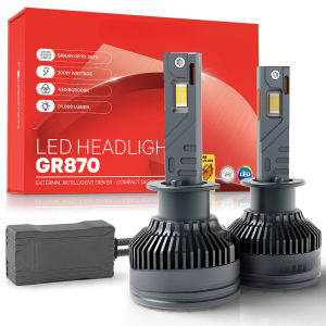 Car LED Headlight/Foglight 200W 31000LM H1 H4 H7 H11 9005 9006 9012 4300K 6000K  GR870 (2 Pcs)