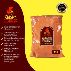Bumbu Tabur BBQ 1kg Barbeque Barbekyu Penyedap Rasa Aneka Snack Ayam Kentang Jamur Crispy Bumbu Bubuk Aneka Rasa BBQ Barbeque Barbekiu Bumbu Tabur Aneka Rasa Kiloan 1Kg JT16