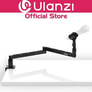 ULANZI LS26 Low Profile Microphone Holder Clamp Mount Stand