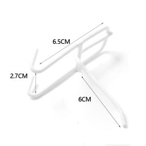 【20Pcs】5-20cm Supermarket Screen Hooks For Screen And Grid Wall Wire Mesh Hanging Hooks