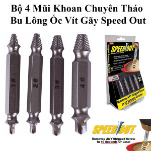 Combo 4 Mũi Khoan Đa Năng Cao Cấp