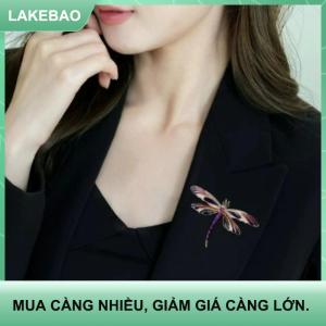 【LAKEBAO】 Tinh Tế Rhinestone Con Chuồn Chuồn Trâm Thanh Lịch Đầy Màu Sắc Côn Trùng Pins Thời Trang Đảng Ba Lô Trang Trí Quần Áo Phụ Kiện Quà Tặng