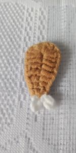 Kẹp tóc đùi gà 4cm | Froid handmade
