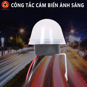 Công Tắc Cảm Biến Ánh Sáng Bật Tắt Đèn Tự Động AS20 Tiết Kiệm Điện Lắp Đặt Dễ Dàng Cảm Biến Nhạy
