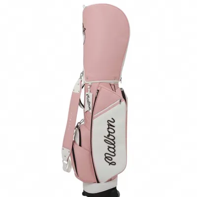 New golf bag convenient trolley towing wheel bag PU waterproof material men and women