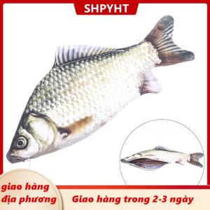 [COD] SHPYHT Giao hàng địa phương Cá Chép Cá chép bút Túi thực tế hình dạng cá Make-up Pouch bút chì bút Trường hợp với dây kéo trở lại trường học bút chì Túi bút chì túi