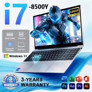 【New Laptop Computer】15.6 inch Laptop Windows 11 Pro 2026 Fingerprint UnIock Notebook Intel Core i9-8950HK/I7-8500Y 16GB RAM 1TB/2TB SSD Office game Laptops