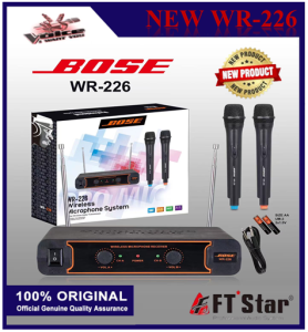 (VOICEBALL)PROFESSIONAL WIRELESS MICROPHONE SYSTEM WR-226 /UHF/HI-FI SYSTEM/DIGITAL WIRELESS AUDIO TRANSMISSON.