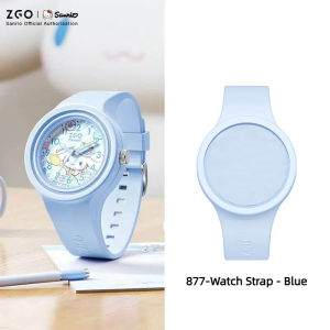 ZGO x Sanrio Cinnamoroll Watch For Kids Waterproof Luminous Cute Casual Girls Birthday Gift 877