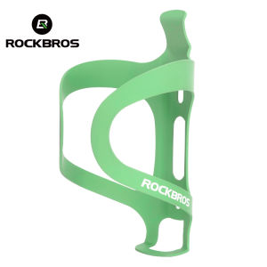 ROCKBROS High quality Bicycle bottle cage Lightweight Aluminum alloy Cycling Bottle Holder Colorful Smooth bracket Come with bolts and tool Bike accessories