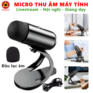 Micro Máy Tính Để Bàn K6 Thiết Kế Nhỏ Gọn Thu Âm Toàn Hướng Độ Nhạy Cao Livestream Họp Online