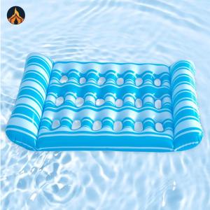 Inflatable Floating Bed Portable Hammock Recliner Chair Foldable Inflatable Water Sleeping Bed for Swimming Pool Party [Jocestyle Store]