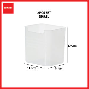 2pcs/4pcs-Fridge Organizer Storage Box Food Condiment Divider Organiser Boxes Container Refrigerator Transparent Snap-on Rack Case