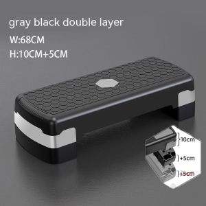 [SG Ready Stock]Aerobic Stepper Cardio Fitness Home Gym Exercise Step Block Board Height Adjustable Aerobic stepper
