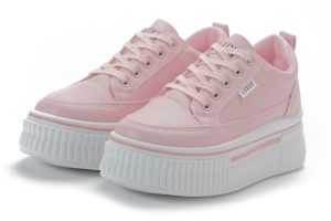 Luxus Aurora  Sepatu Sneakers Wanita Sport Shoes White Black Pink Khaki - M802