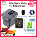 Chậu ngâm chân hồng ngoại, bồn  ngâm chân massage cao cấp, máy massage tự động sục khí thủy lực điều khiển từ xa giữ nhiệt độ từ 42-48 độ gấp gọn tiện lợi bảo hành 5 năm. 