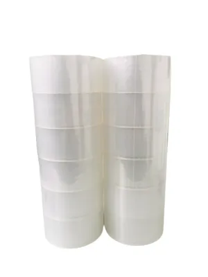 [SG] Royal Clear Tape / Adhesive Tape /Masking Tape / OPP Tape/ Cutter / Carton Box Tape/ Transparent Tape (6 Rolls)