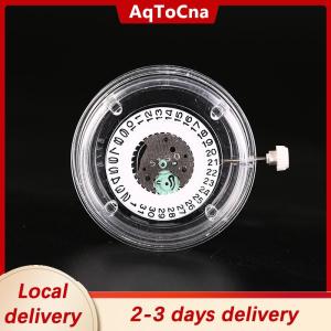 [COD] AqToCna Ship within 24 hours 1pc Replacement Quartz Round Watch Movement Date Display Watch Repair Tool Kit