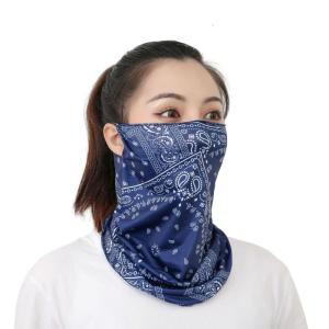 Summer Sunshade Neck Gaiter Face Shield Face Cover Stylish Mask for Mountaineering Face Cover for Outdoor Ethnic Pattern