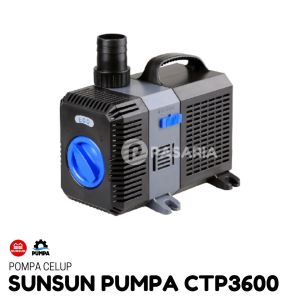 SUNSUN POMPA CTP3600/CTP 3600 Liter per jam Pompa Celup Kolam Hemat/Rendah Daya