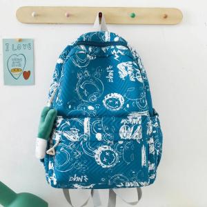 ZEEMIN Halloween Christmas Graffiti Cartoon Cartoon Schoolbag Leisure Large-capacity Lightweight Student Backpack Boys Girls School Fashion Bag New 2024