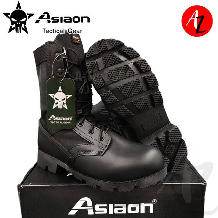 ASIAON 552 Tactical Boots Highcut ROTC Training Shoes Lightweight for ...