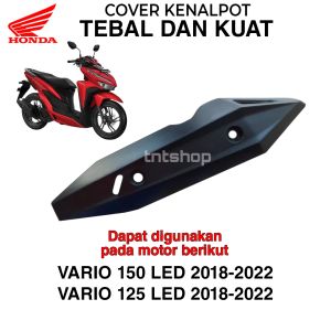 cover tameng tutup kenalpot Vario 125 new led Vario 150 new LED 2018-2022 NEW