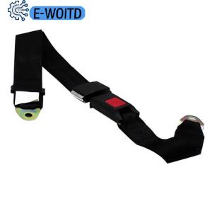E-WOITD  Car Truck Seat Belt Lap Adjustable Two Point Safety Security Belts Universal