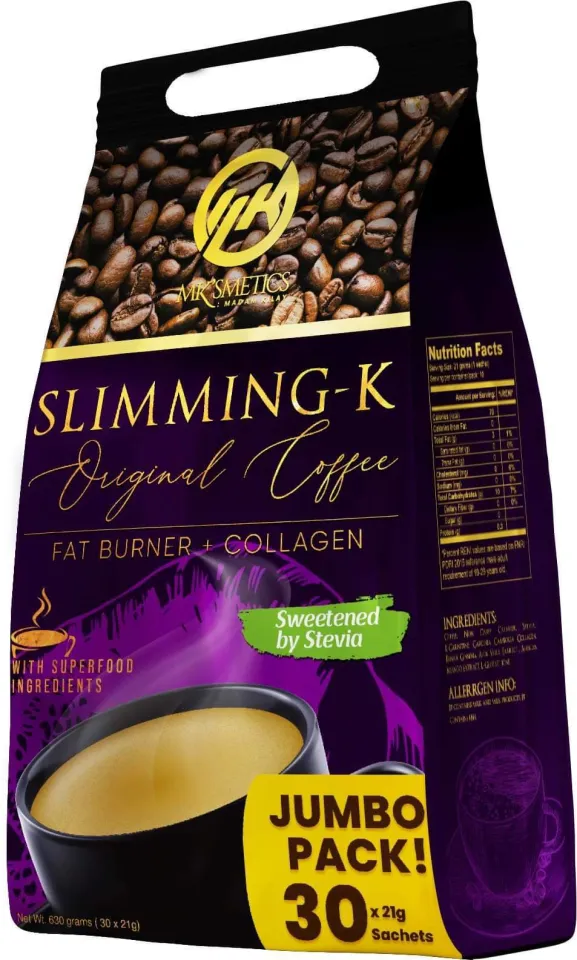 Slimming K Coffee Original Jumbo Pack 30 sachets LIMITED EDITION