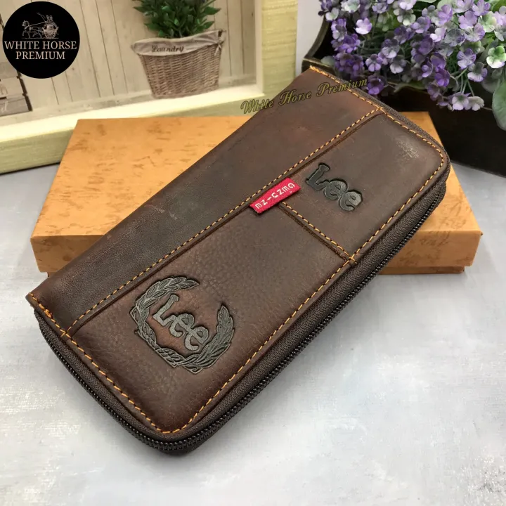 Lee%20Jeep%20Camel%20Long%20Zip%20Leather%20Wallet%20Genuine%20Cow%20Leather%20Purse%20Dompet%20Kulit%20Panjang%20-%20Image%2010