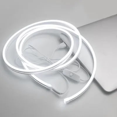 USB light with atmosphere self-adhesive charging interface battery unplugged hand office computer bed low voltage led light strip