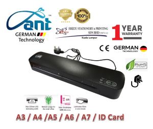 Ant L-15 A3 Laminator - Office Fast Speed (Laminator Machine laminate machine laminate Laminator heavy duty laminator)