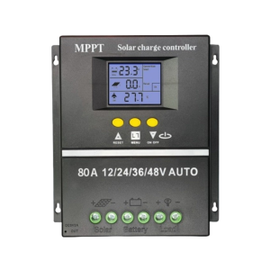 OPEAREY Bảo vệ pin Bộ điều khiển năng lượng trời MPPT Màn hình kỹ thuật số 12V/48V Bảng điều khiển năng lượng trời 60A 80A 100A. Bộ sạc pin Sử dụng tại nhà