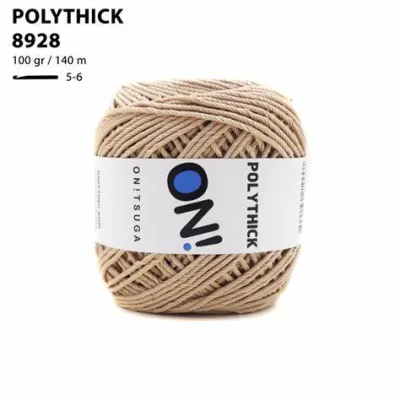 BENANG RAJUT POLYESTER POLYTHICK ONITSUGA