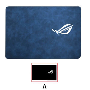 Crazy Horse PU Leather Sticker Skin for  ROG Strix G15 G513QE/Flow X13 GV301/Zephyrus G14 GA401 GA402 / M16 GU603/ UX393