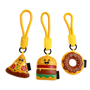 Aesthetic Keychain CharmFoodie Keychain for Women Bag Purse Handbags Backpacks Charm Accessories Valentines Day Gifts