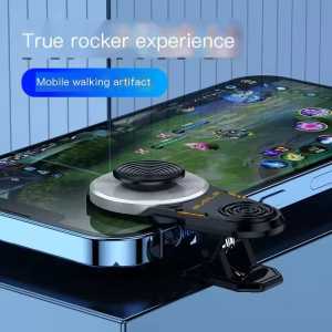 Mobile Game Joystick External Controller for Screen Walking Movement FPS MOBA Games Android iOS Compatible for PUBG COD MLBB LOL Arena Valor