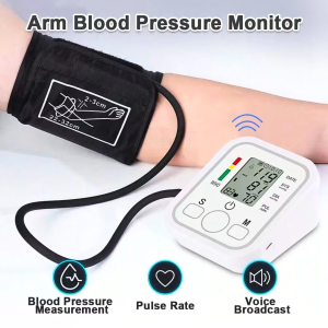 PENGIRIMAN CEPAT TaffOmicron Tensimeter Digital akurat Pengukur Tekanan Darah Bahasa Inggris BW 3205