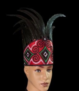 IKAT KEPALA AKSESORIS TARI MOTIF PAPUA