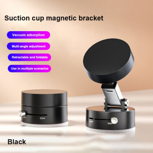 Mini Vacuum Magnetic Suction Cup Holder Foldable Telescopic Lazy Mobile Phone Bracket Portable Car Phone Stand