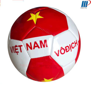 Quả bóng đá wc2022 Size 5 bóng đá đúc WC mẫu mới nhất - Tặng kim bơm túi lưới Bảo Hành Da 12 Tháng