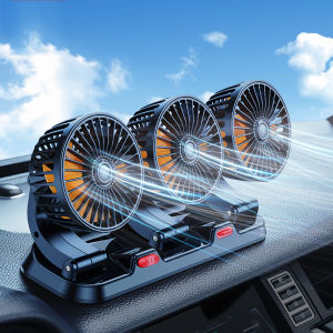 SEAMETAL Kipas Angin Interior Mobil Usb Fan Kipas Angin Kecil Mobil Fan 12V 24V Universial Car Fan Mobil Interior Berlaku Mini Fan Blower Kipas Angin Mobil Truk Murah Usb Chargable COD