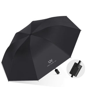 Dù gấp gọn UV Tự động mở khung thép chắc chắn dù che mưa