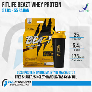 Fitlife Beazt 5 Lbs Whey Protein Concentrate Susu Fitness